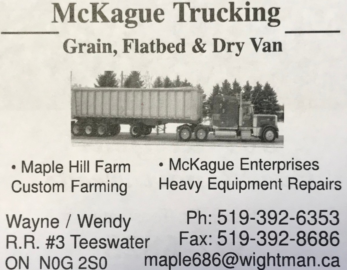 Maple Hill Farms - McKague Trucking